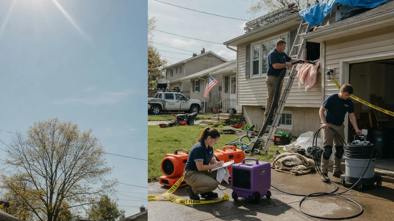 Emergency Water Removal in Niles, OH near me
